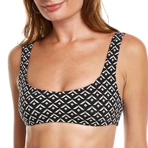 *BNWT* Solid & Striped Elle bikini top S